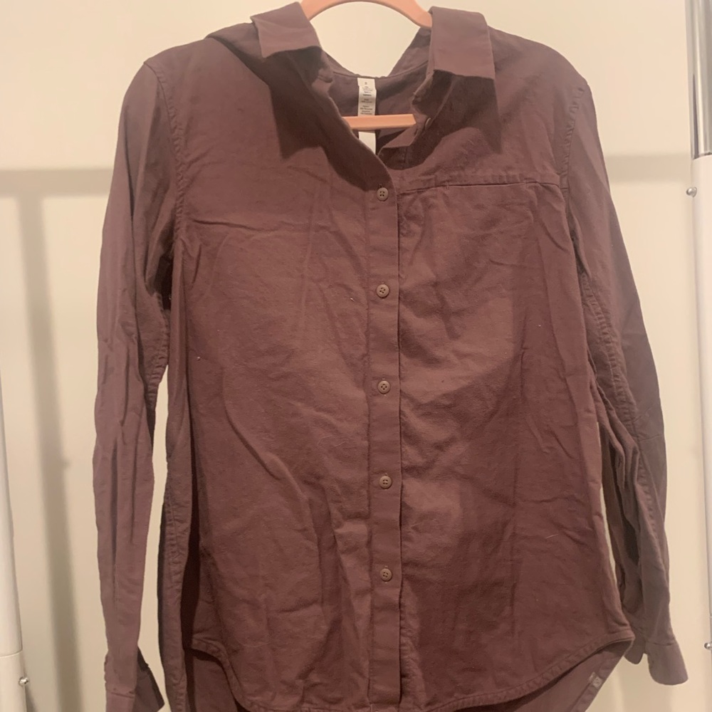 Lululemon Full Day Ahead Shirt